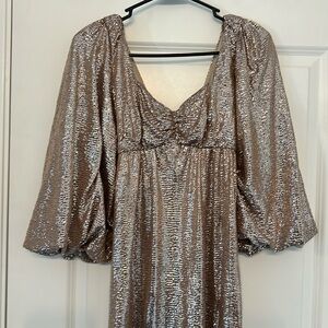 Gorgeous mumu dress size medium with sequins size medium